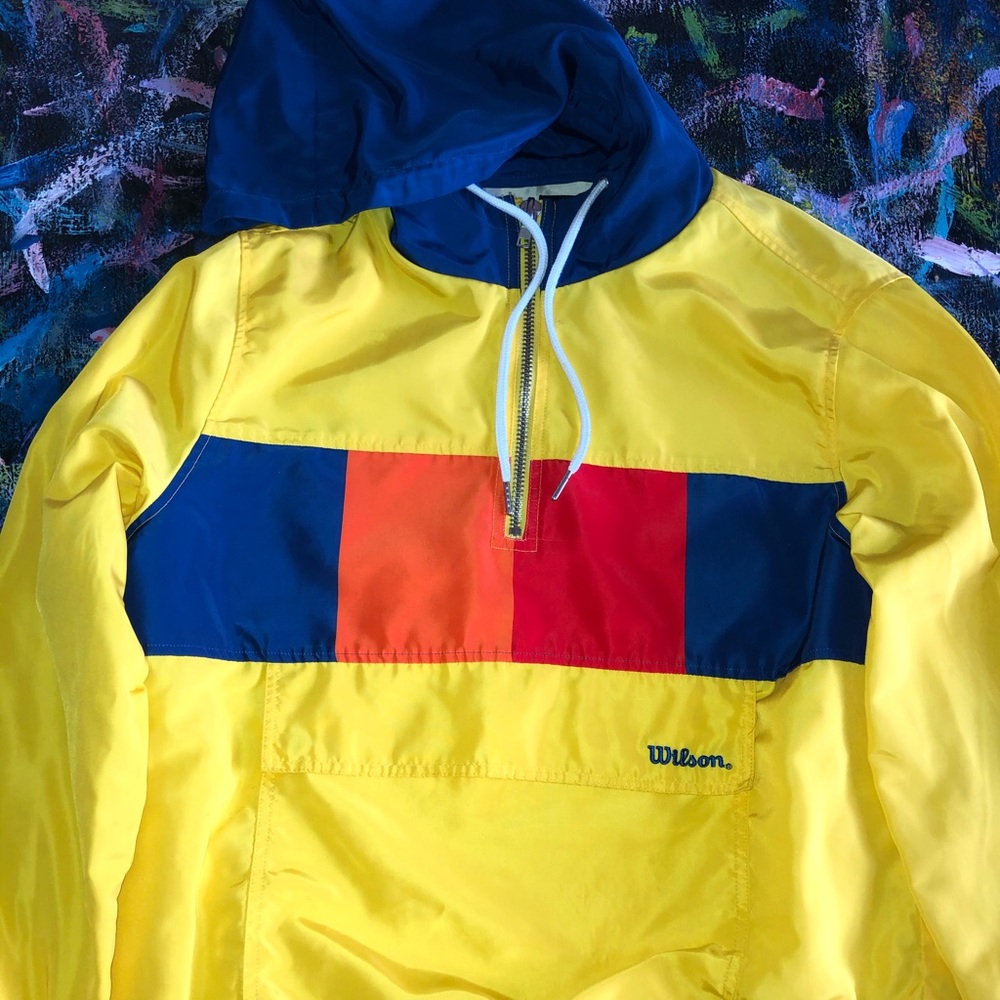 WILSON x FOREVER 21 RAIN-JACKET/ WINDBREAKER